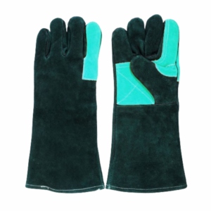 Guantes de Trabajo de Alta Resistencia, Retardantes de Llama, de Cuero Vacuno, para Protección Personal de Manos y Brazos - Product Image 3
