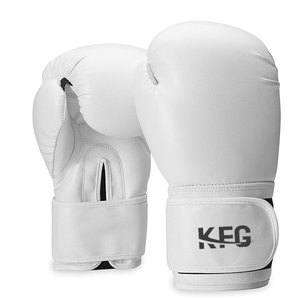 New Leather Boxing <b>Gloves</b> for Students Beginners Gyms 16 oz Kick Boxing <b>Moisture</b> Wicking Adjustable for Wrist Strap - Product Image 1