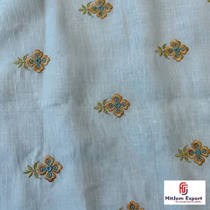 Tissu brodé en gros pour vêtements, fabrication OEM ODM, fabricant de textiles sur mesure, fournisseur de tissus fabriqués sur commande - Product Image 6