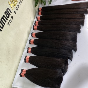 Top Quality Vietnamese Human <b>Hair</b> 1Kg No Weft Raw Human <b>Hair</b> Bulk - Product Image 6