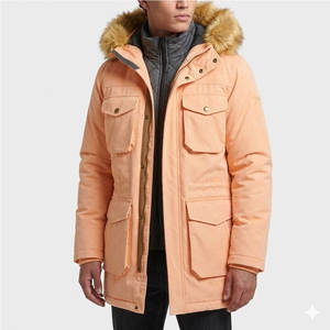 Chaqueta Parka de Invierno para Hombre, Ropa Casual, Abrigo con Capucha Aislante y Cálido de la Mejor Calidad para la Temporada de Frío - Product Image 1