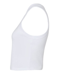 Women's Micro Ribbed Knitted OEM Bulk Seamless Cropped Tank <b>Top</b> High Elasticity Workout Vest with Tassel Lace Button - Product Image 3