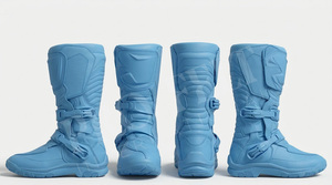 Bottes de moto haute performance pour la sécurité, imperméables, antidérapantes, équipement de protection, chaussures de motard, bottes de sécurité pour le motocross - Product Image 6