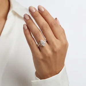Diamant de laboratoire certifié IGI, taille marquise, 2 carats, DEF VVS, diamant synthétique CVD HPHT, pour bague de fiançailles, bijoux - Product Image 4