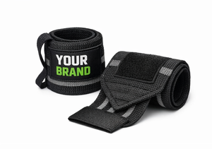 Muñequeras de gimnasio con bucle para el pulgar, de alta resistencia, para levantamiento de pesas y powerlifting, correa de soporte de algodón y neopreno de alta elasticidad para hombres y mujeres - Product Image 3