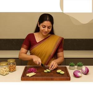 Planche à découper de qualité naturelle pour une préparation alimentaire sûre et hygiénique avec une surface lisse à prix de gros - Product Image 6