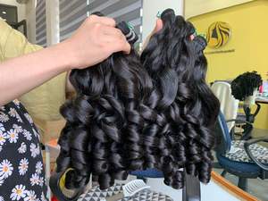 El Mejor Cabello Humano Virgen Remy Vietnamita 100% Sin Procesar, Extensiones de Cabello con Volumen - Product Image 5