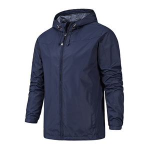 Vestes de sport personnalisées pour hommes, grandes tailles, en polyester réfléchissant, coupe-vent vintage rétro imperméable - Product Image 4