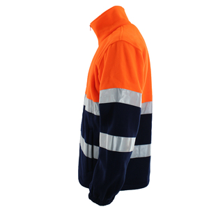 Chaqueta de Seguridad Impermeable para Hombre, Diseño Personalizado al por Mayor, Chaqueta de Trabajo con Cuello y Cremallera de Alta Calidad, Reflectante y Protectora - Product Image 1