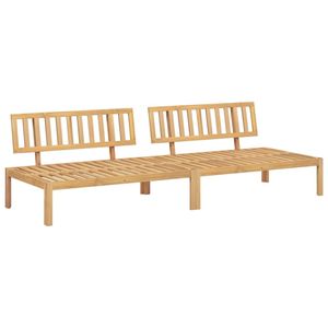 Set di mobili da giardino in legno massello di Acacia 2 pezzi Pallet da 2 pezzi - Product Image 2