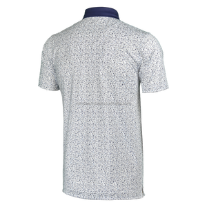 2024 Golf de hombre con logotipo personalizado para Polos de alta calidad de secado rápido de manga corta rendimiento confiable cuello en V estampado Formal - Product Image 2