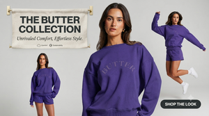 Sudadera Cómoda de Cuello Redondo, Holgada, Ecológica, Transpirable, de Poliéster/Algodón, Tejida, con Diseño en Relieve, Manga Larga, para Mujer - Product Image 4