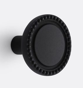 Awesome <b>black</b> matt Round cabinet brass knobs with Dresser knobs Customizable With Passage Privacy knobs with metal - Product Image 3