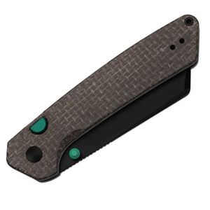 Cuchillos Plegables Ligeros con Hoja de Punta Caída Afilada, Empuñadura Verde Cómoda y Práctica Apertura con Perno para el Pulgar para Actividades al Aire Libre - Product Image 5
