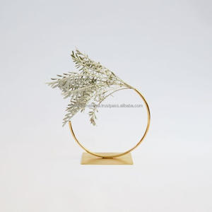 Gold Compote Bowl Metal <b>Vase</b> <b>Tall</b> <b>Vases</b> Metal Centerpiece Trumpet <b>Vase</b> for Wedding Centerpieces - Product Image 6