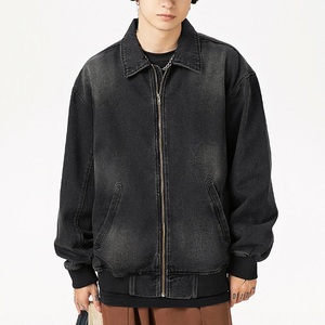 Wholesale New Customized <b>Slim</b> <b>Fit</b> Men's Waterproof Eco-Friendly 100% Cotton Casual Denim Jeans <b>Jacket</b> - Product Image 6