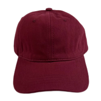 Casquettes de papa multicolores, imperméables, légères, à séchage rapide, unies, non structurées, à profil bas, 6 panneaux, couleur personnalisée