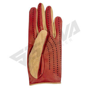 Gants en peau de mouton à manches longues, gants de mode personnalisés pour opéra, gants en cuir pour habillage - Product Image 2