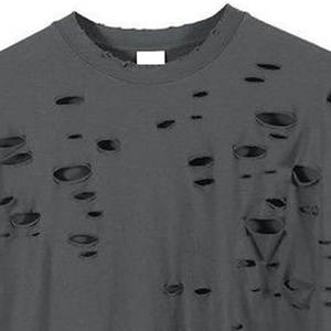 Camiseta Distressed de Alta Calidad para Hombre, Estampado Personalizado, Corte Holgado, Ropa Casual Transpirable, Nuevo Diseño, Camisetas Distressed Personalizadas - Product Image 6