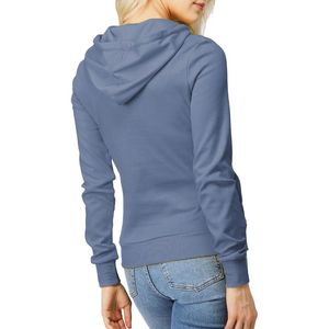 Sudadera de golf personalizada de felpa sólida con cremallera de 1/4 y cuello alto, 100% algodón, corta, lisa, para mujer, ideal para fitness en invierno. - Product Image 4