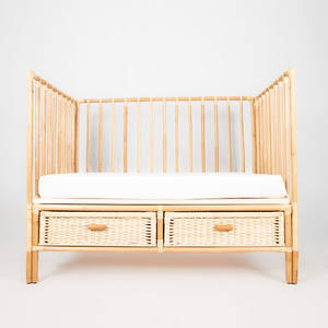 Haute qualité bébé pare-chocs protection rotin naturel co dormeur infantile nouveau-nés lit co-couchage berceau - Product Image 6