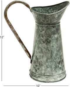 Reliable Manufacturer Handmade Galvanized Metal Water Can with Wooden Handle for Vintage Garden Decorative Accessories - Product Image 2
