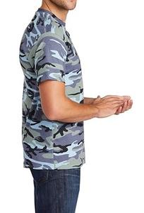 เสื้อยืดผู้ชายแฟชั่นลายพรางพิมพ์ลายคามูฟลาจคุณภาพสูง ออกแบบโลโก้ตามสั่ง พิมพ์ลายทั่วตัว ผ้าฝ้าย 100% ระบายอากาศได้ดี - Product Image 4