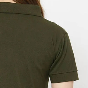 Camisetas Polo para Mujer, Tops Casuales a la Moda Diseñados para un Estilo Diario Moderno, Camisetas Polo para Mujer Transpirables de Mezcla de Algodón, Ideales - Product Image 6