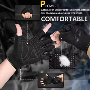 High Quality top manufacturer Half Finger Racing Training Cycling Gym <b>Weight</b>-lifting Fitness Workout <b>Gloves</b> for Men & Women - Product Image 2