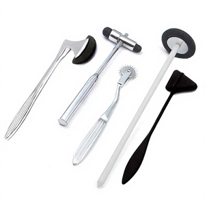 Surgical Neurological Exam Reflex Hammer Kits 5 Piece Stainless Steel Reusable Assessment Diagnostic Set Model RE-NK-1203 CE - Product Image 1