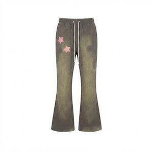 New Custom <b>Men's</b> <b>Tie</b> Dye Hooded Tracksuit Set Full Sleeve Gradient Color <b>Pink</b> Stars Casual Joggers With Side Pockets Spring Wear - Product Image 6