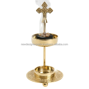 Quemador de Incienso Ajustable con Cruz Cristiana para Oración - Product Image 3