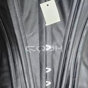 Corset sexy en cuir noir avec baleines en acier, cincher de taille gothique, fabricant de corsets - Product Image 4