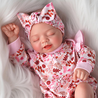 Muñecas Bebé Reborn Realistas Babeside Eli de 17 Pulgadas, Muñeca Bebé Recién Nacida Realista, Hecha a Mano