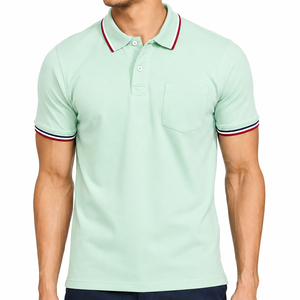 Camisa de Manga Corta Estampada para Hombre de Alta Calidad, 220 GSM, Jersey de Poliéster y Algodón, Tejido Cómodo y Transpirable, Elegante - Product Image 4