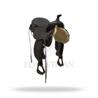 Selle de randonnée pour chevaux, équipement équestre