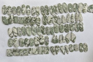 Lote al por mayor de cabujones de jade natural de grado AAA+ en forma de par, gemas de formas mixtas, tamaño personalizado, mejor valor - Product Image 2