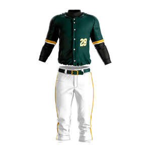 Nuevo Conjunto de Uniforme de Béisbol Estampado a Precio Razonable para Unisex, Hecho en Pakistán, la Mejor Calidad, Venta al por Mayor, 100% Poliéster - Product Image 1