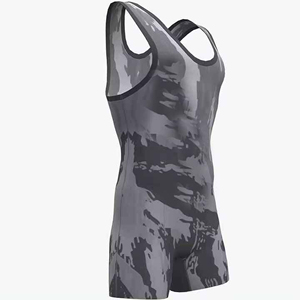 Singlet de Lucha Libre Personalizado por Sublimación al por Mayor para Jóvenes y Hombres - Product Image 3