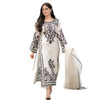 Robes traditionnelles pakistanaises de qualité supérieure, en tissu lourd, pour l'hiver et l'été, avec broderies et pierres, par AA IMPEX