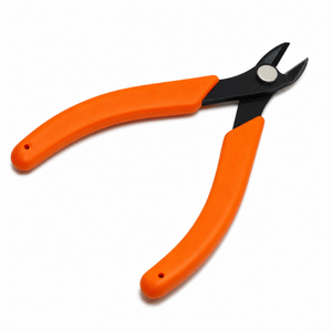 Precision Flush Cutters Orange Handle Micro <b>Wire</b> Cutting Pliers Side Cutter Snips Tool for Electronics Jewelry <b>Craft</b> - Product Image 1