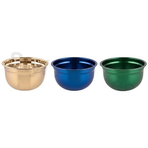 ชุดชามผสมเงินเยอรมันสุดคลาสสิก ทันสมัย เป็นมิตรกับสิ่งแวดล้อม ชุบทอง ชามเสิร์ฟอาหาร วัสดุโลหะขัดเงา - Product Image 1