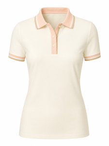 Chemises pour femmes de haute qualité, respirantes, à séchage rapide, en tricot, décontractées, 2 couleurs, broderie personnalisée, logo imprimé en relief - Product Image 1
