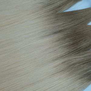 100% Extensions de cheveux Remy à pointe plate kératine brute Style Super vague Extensions de cheveux humains de haute qualité - Product Image 3