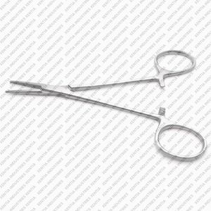 Pinzas Hemostáticas Kocher para Mosquitos, 12.5cm, Rectas, 1x2 Dientes, Pinza Quirúrgica de Acero Inoxidable con Bloqueo, OEM CE - Product Image 4