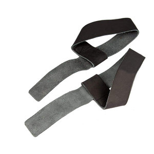 Sangles de musculation en cuir véritable durables, couleur personnalisée, taille unique, sangles antidérapantes en cuir pour la musculation - Product Image 4