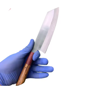 Cuchillo Deba Premium Hecho a Mano de Acero al Carbono con Espiga Completa y Mango de Madera - Proveedor de Cuchillos de Cocina Personalizados - Product Image 1