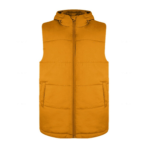 Chaleco Acolchado Ligero Personalizable para Hombre, Diseño con Cierre, Impermeable, Ropa de Invierno, Chaqueta Estilo Hip Hop - Product Image 1