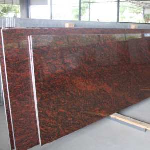 Losas y Azulejos de Granito Rojo Pulido Multicolor Más Vendidos para Encimeras de Cocina, Pisos y Revestimientos de Paredes Disponibles para la Venta - Product Image 4