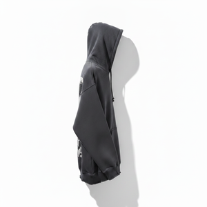 Sweat à capuche décontracté pour homme, tendance, avec logo personnalisé, surdimensionné, style streetwear - Product Image 5